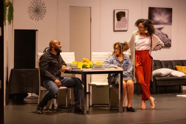 Finding Her Voice stage play performance